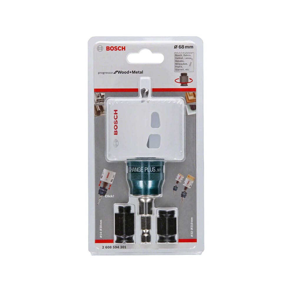 Kit de demarrage scies trepan progressor for wood metal o 68 mm Bosch 2608594301