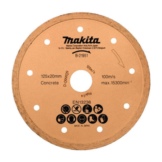 Disque diamant 125 mm Makita b 21951