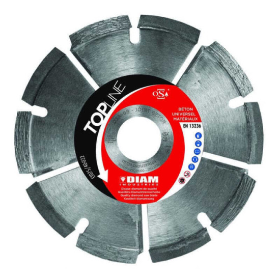 Disque diamant O150 pour beton TRB15022 diam industrie