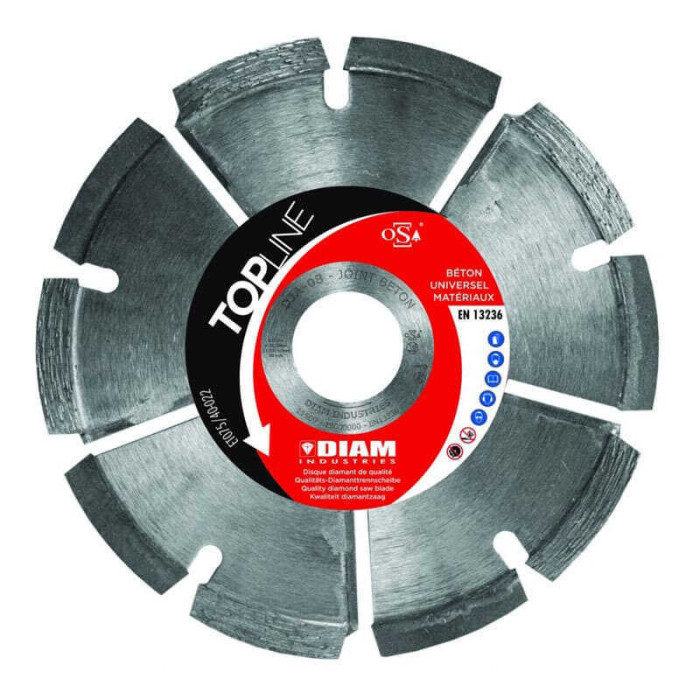 Disque diamant O150 pour beton TRB15022 diam industrie