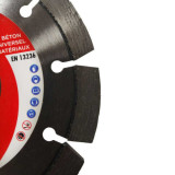 Disque diamant beton 125 mm diam industries BS60125 22