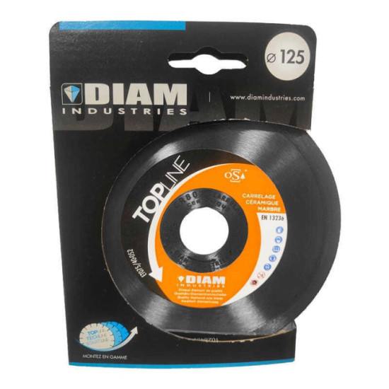Disque diamant 125 mm diam industries CR80125 22