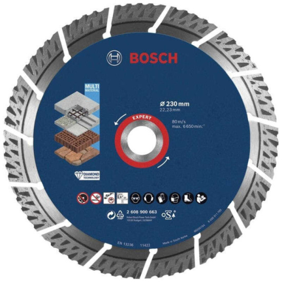 Disque a tronconner diamant Bosch 2608900663