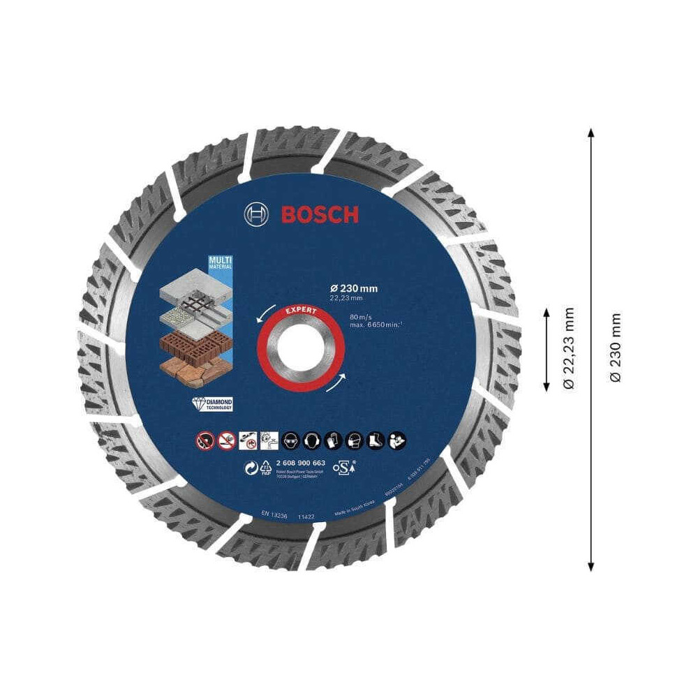 Disque a tronconner diamant Bosch 2608900663
