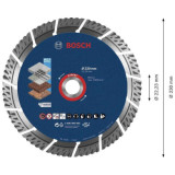 Disque a tronconner diamant Bosch 2608900663