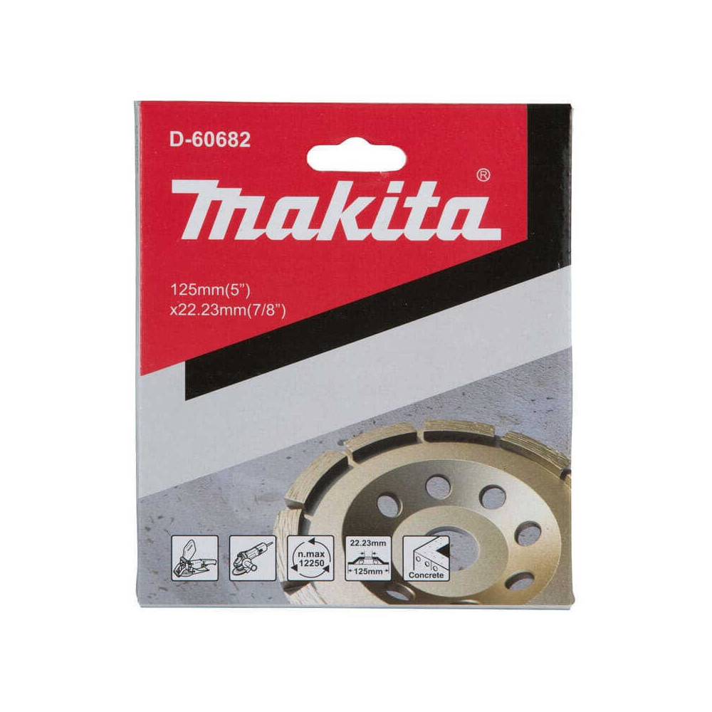Plateau de poncage diamant O125 mm Makita d 60682