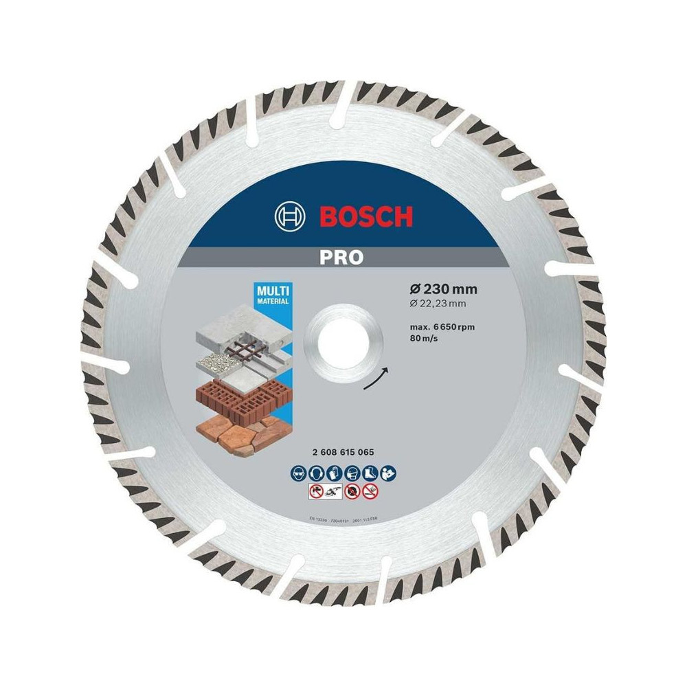 Disque diamant O230X2223 pro universal Bosch 2608615065
