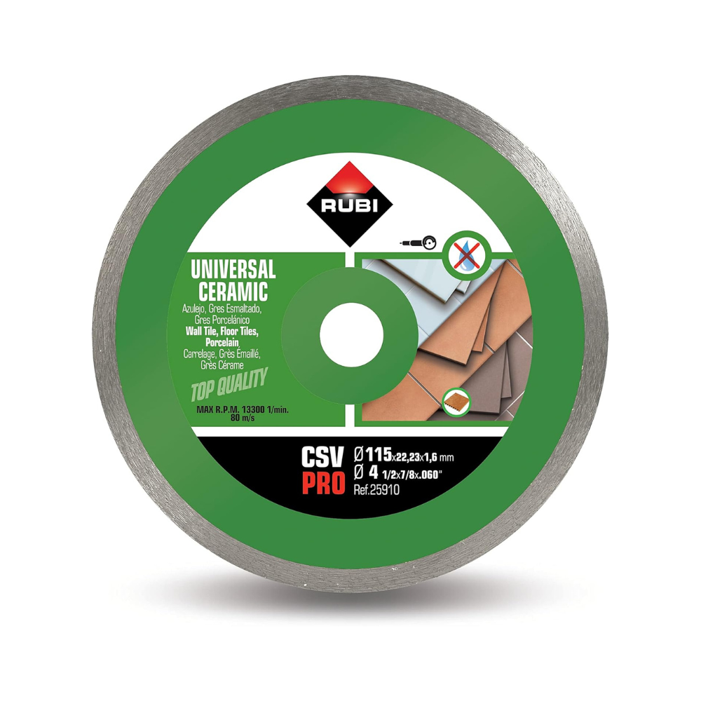 Disque diamant 115MM csv pro Rubi 25910