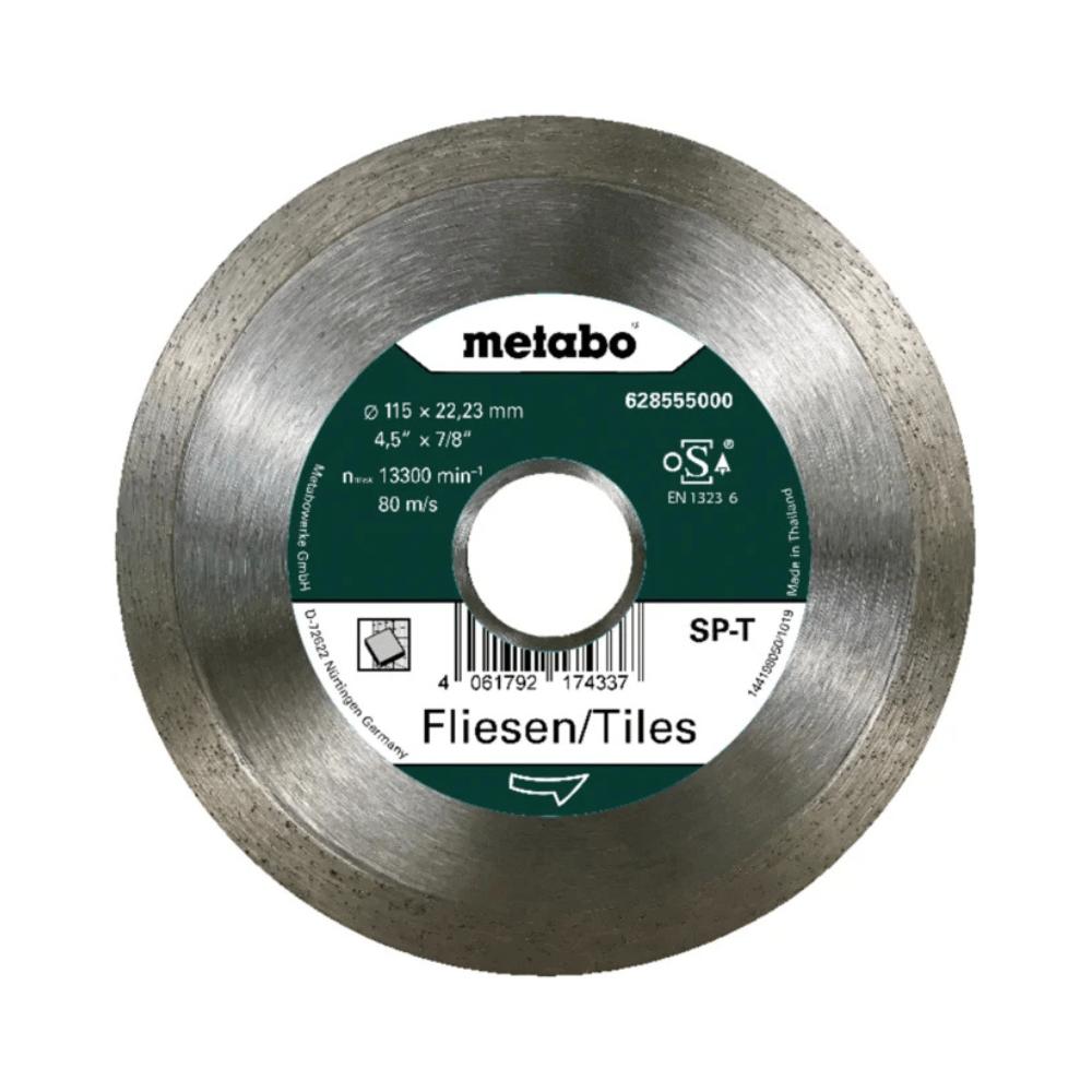 Disque tronconnage diamantee Metabo 628555000