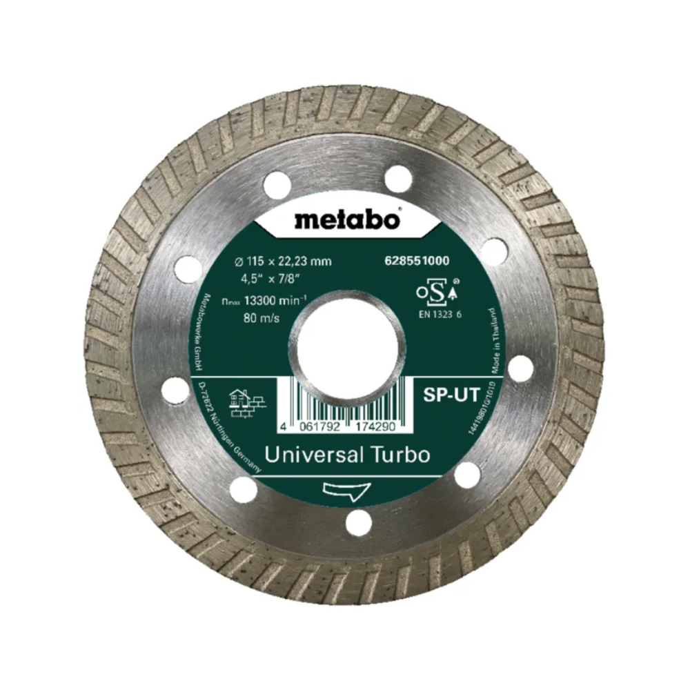 Disque de tronconnage diamantee sp ut 115X2223 mm Metabo 628551000