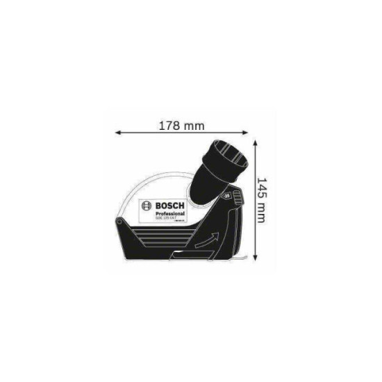 Systeme d aspiration de poussieres gde 125 ea t Bosch 1600A003DJ