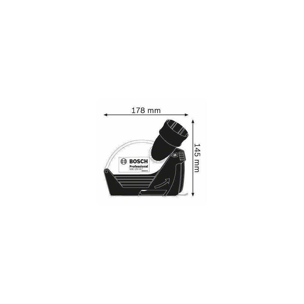 Systeme d aspiration de poussieres gde 125 ea t Bosch 1600A003DJ