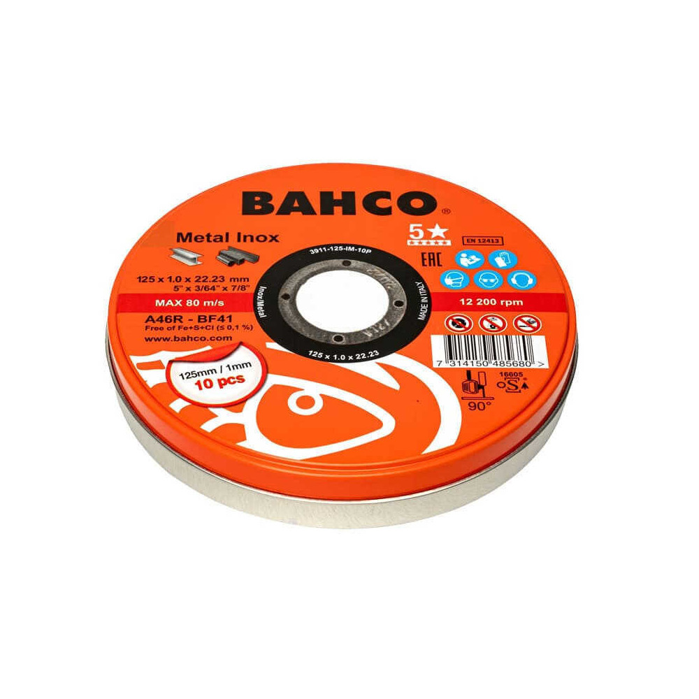Disque a tronconner 230 mm acier metal Bahco 3911 230 T41 im