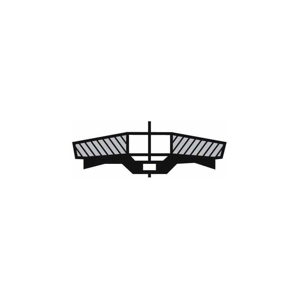 Disque a lamelles plateau o 115MM grain 80 Bosch 2608605452