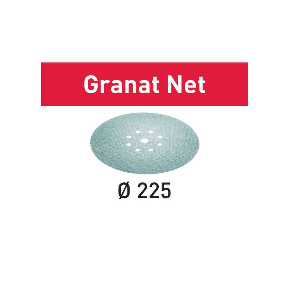 Disque abrasif 225MM grain 180 granat net Festool 203316