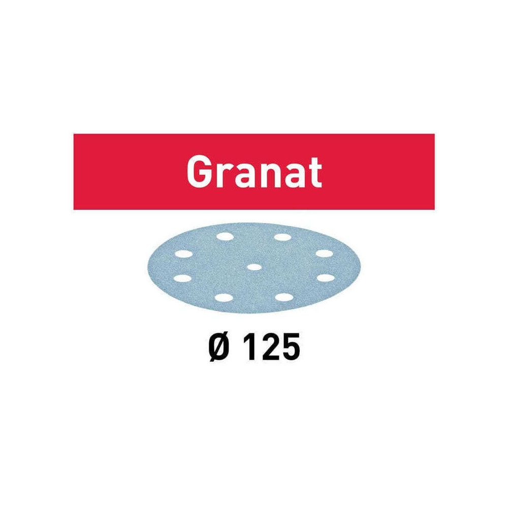 Disque abrasif granat stf D1258 P80 GR50FESTOOL 497167