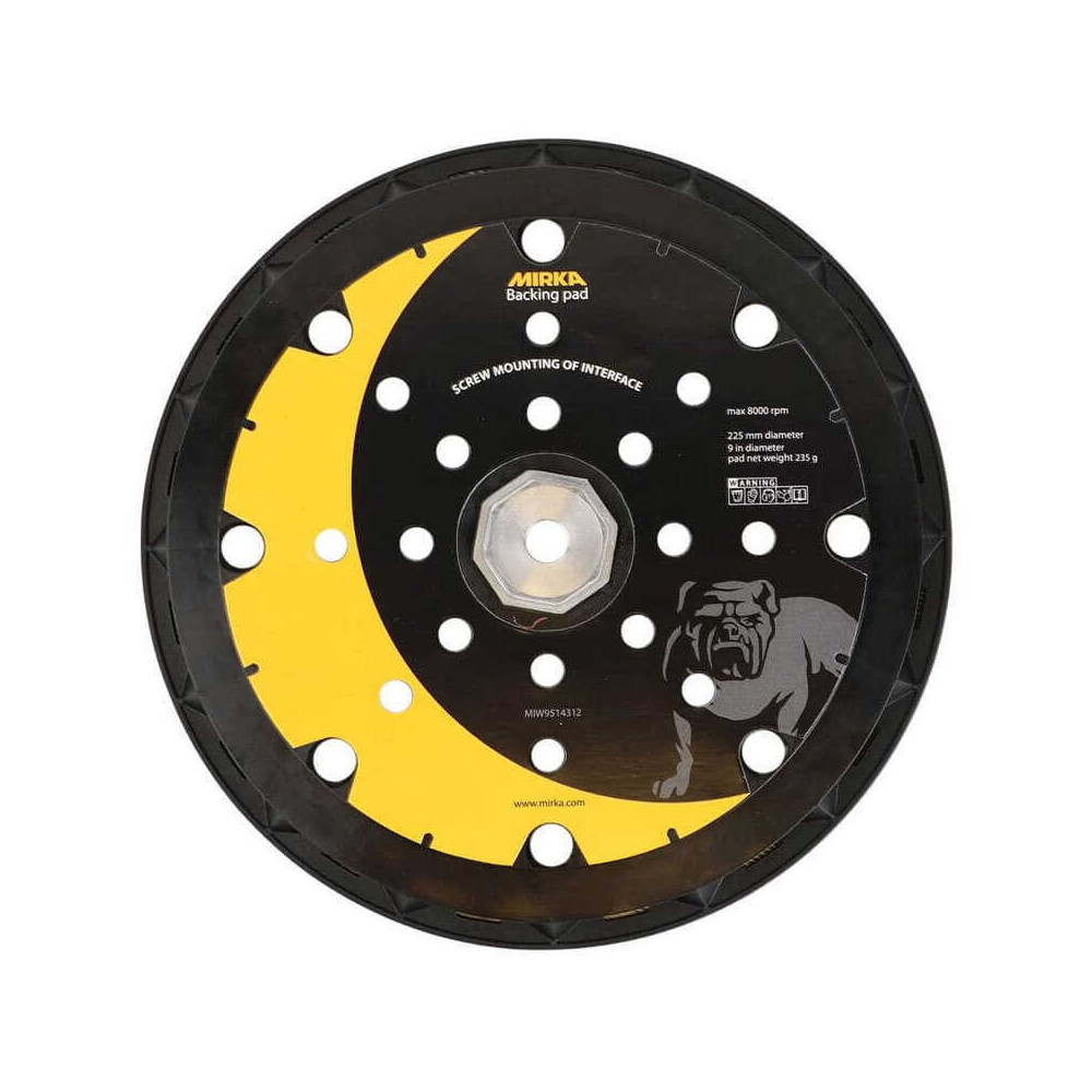 Plateau de poncage pour ponceuse a bras leros o 225 mm Mirka MIW9514312