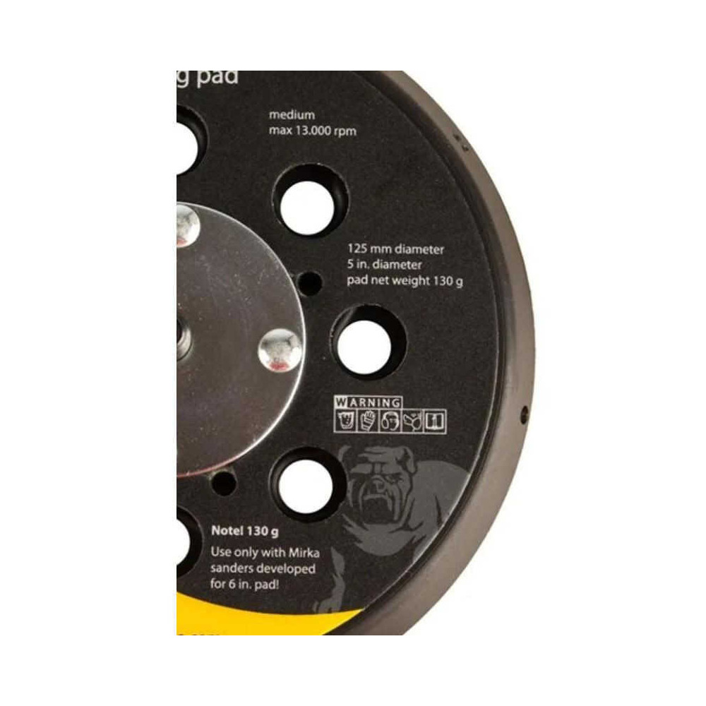 Plateau de poncage net o 125 mm 28 trous 130GR Mirka 8292502511