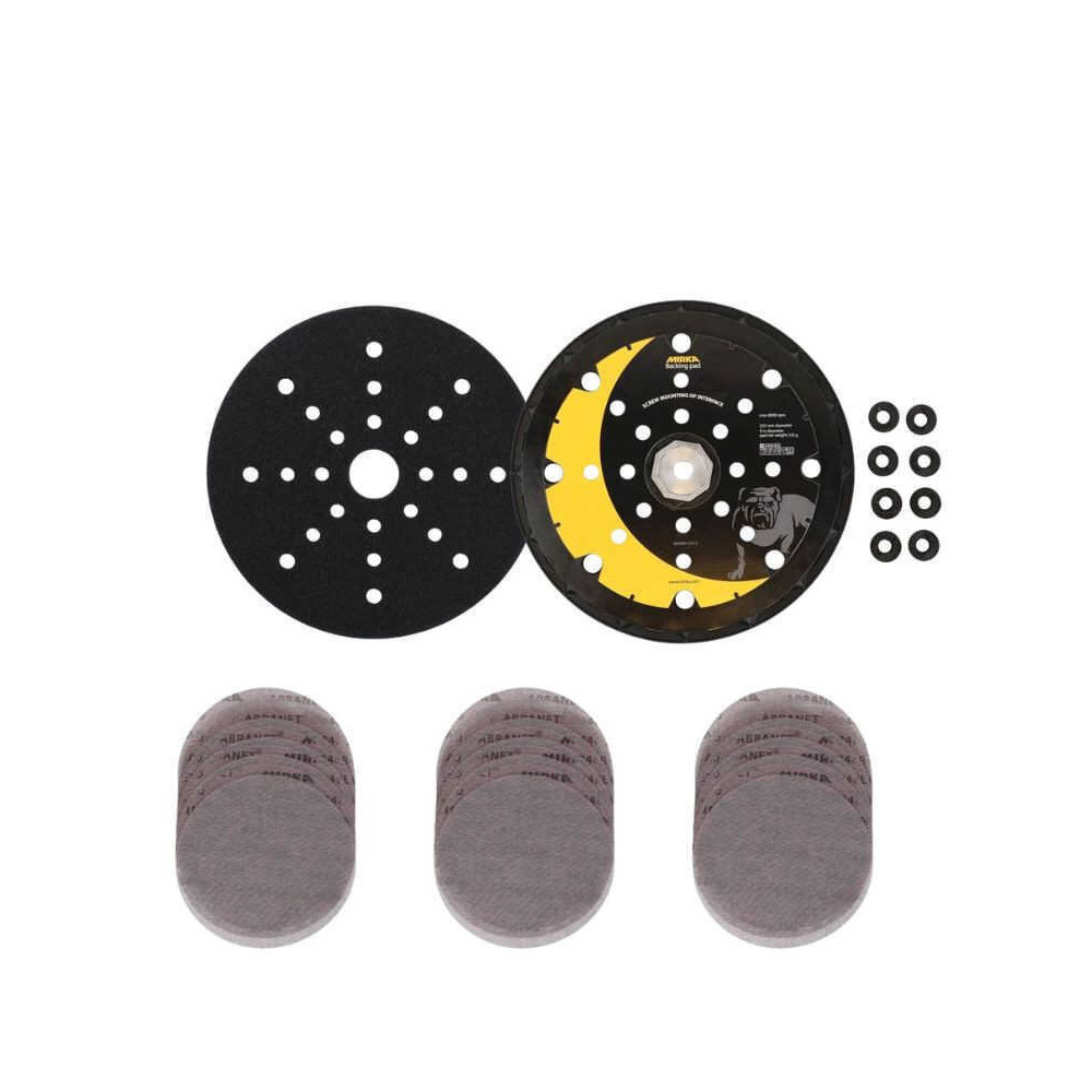 Kit 5 accessoires pour ponceuse Mirka KITACCESSOIRES225MM