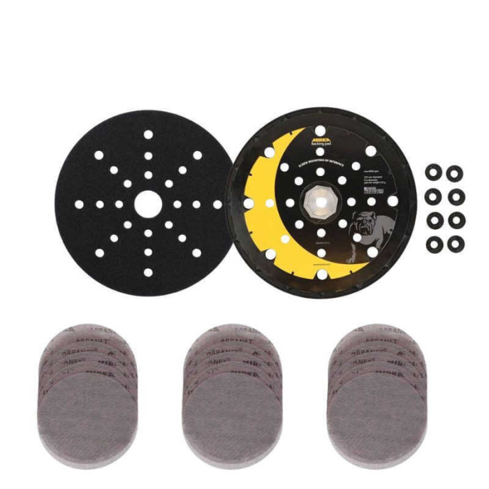 Kit 5 accessoires pour ponceuse Mirka KITACCESSOIRES225MM