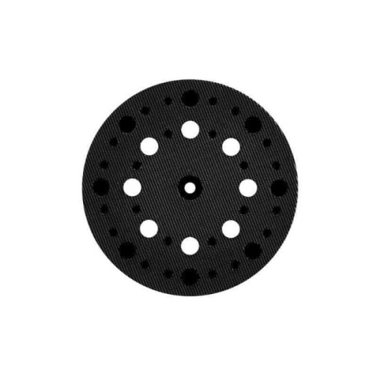 Plateau abrasif 125MM multi hole pour sxe Metabo 630261000