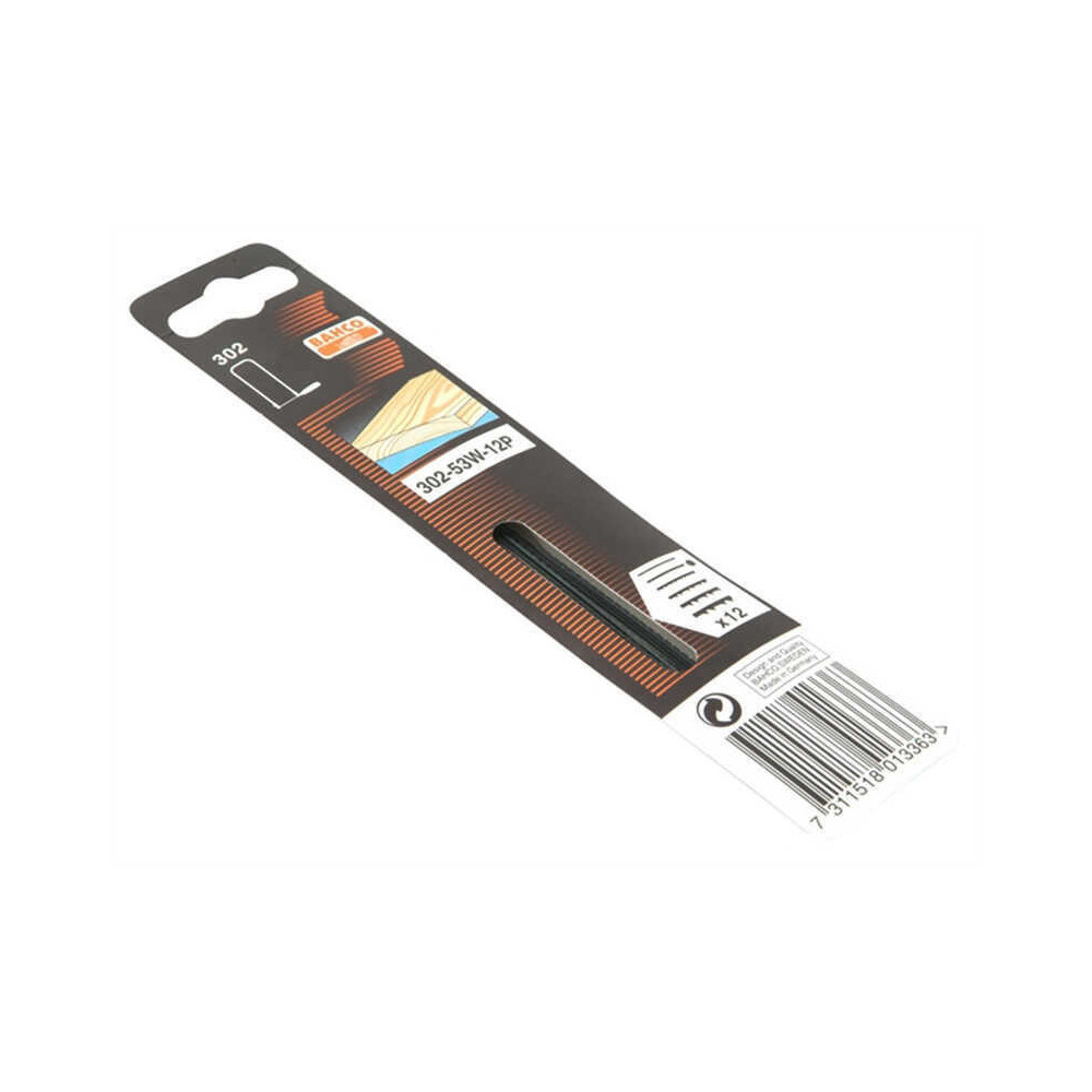 Lame scie chantourner Bahco 302 53W 12P