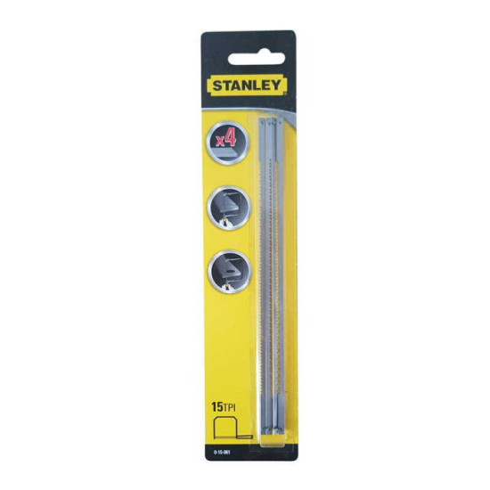 Lames de scie a chantourner Stanley 0 15 061