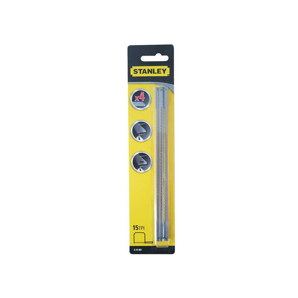 Lames de scie a chantourner Stanley 0 15 061