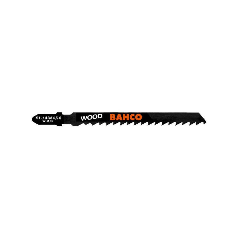 Lames de scie sauteuse bois Bahco 91 2PW 5P