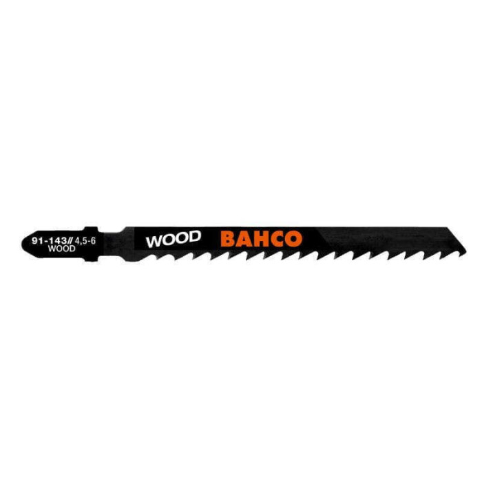 Lames de scie sauteuse bois Bahco 91 2PW 5P