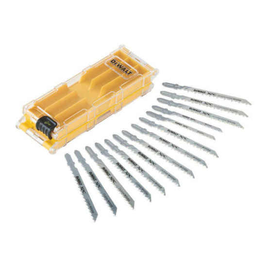Jeu de lames de scie sauteuse xpc hcs bois 14 pcs Dewalt DT2298 qz