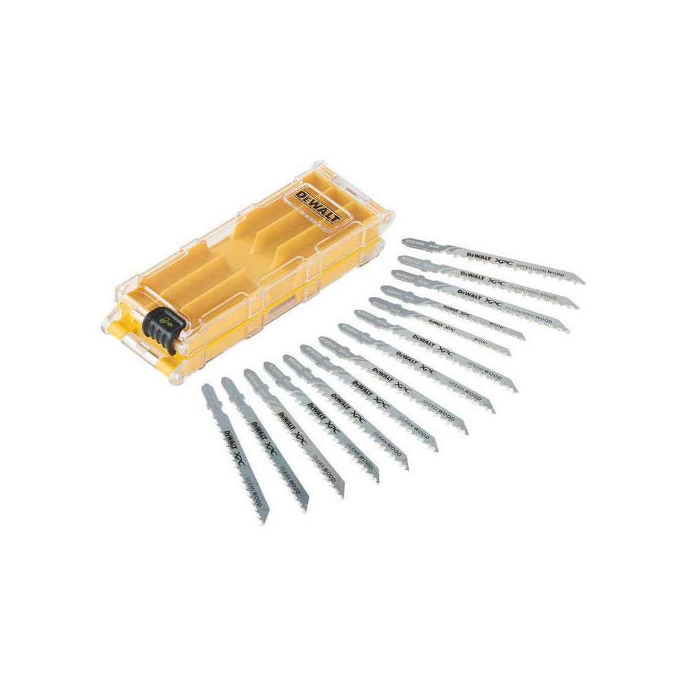 Jeu de lames de scie sauteuse xpc hcs bois 14 pcs Dewalt DT2298 qz