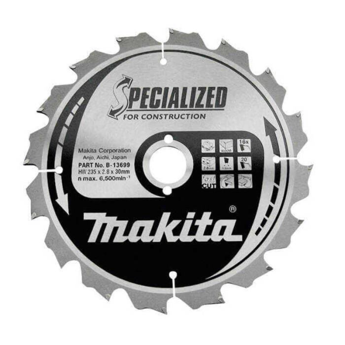Lame de scie circulaire carbure 210 mm Makita b 27246