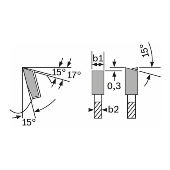 Lame de scie circulaire Bosch 2608640775