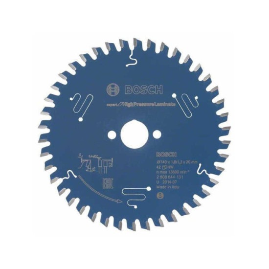 Lame scie circulaire expert for hight pressure laminate Bosch 2608644131