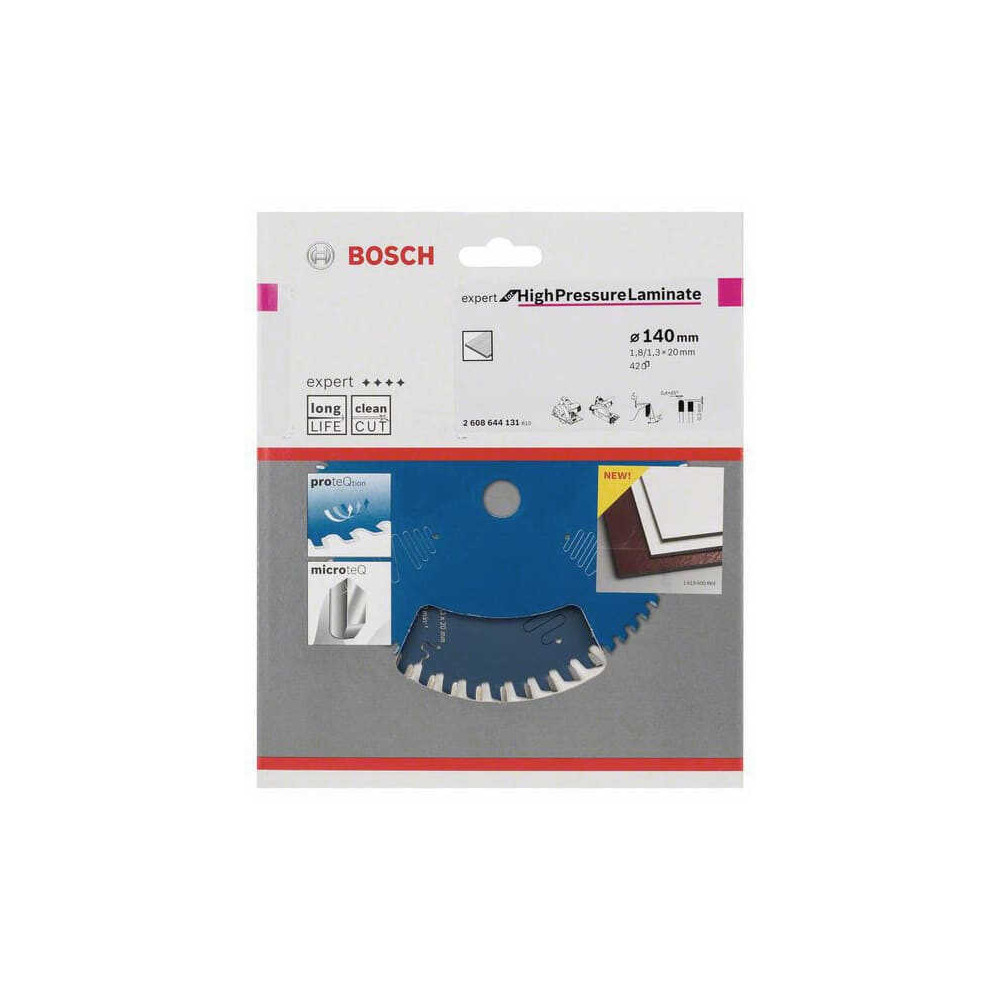 Lame scie circulaire expert for hight pressure laminate Bosch 2608644131