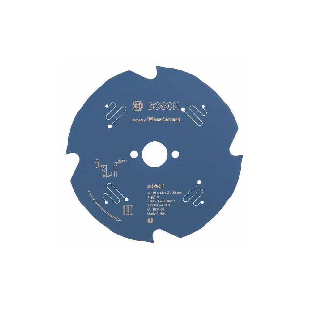 Lame scie circulaire expert for fiber cement Bosch 2608644120