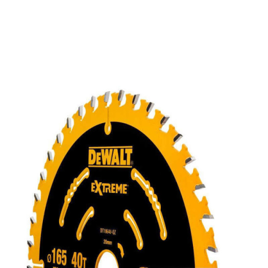 Lame de scie circulaire O165 mm Dewalt DT10640