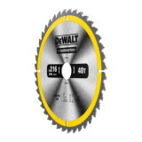 Lames de scie circulaire 216 mm 40 dents Dewalt DT1953 qz