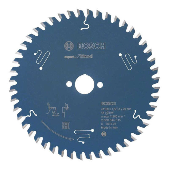 Lame de scie circulaire expert O165X20 bois Bosch 2608644022