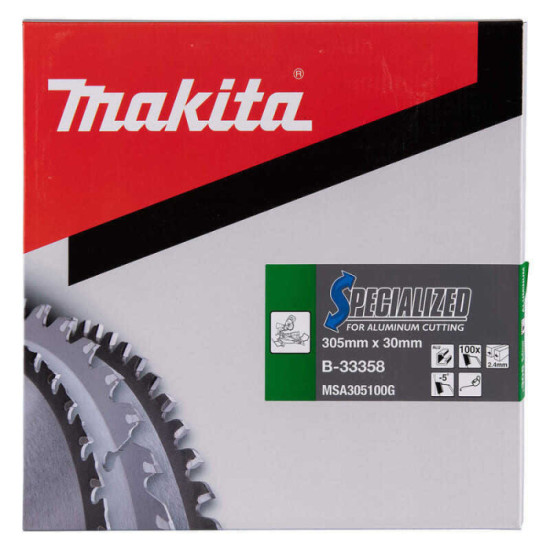 Lame de scie aluminium 305MM Makita b 33358