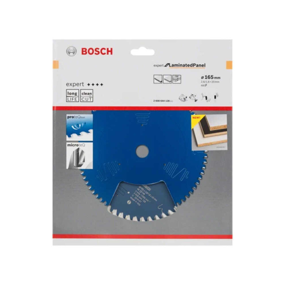 Lame scie circulaire pour panneaux stratifies Bosch 2608644128