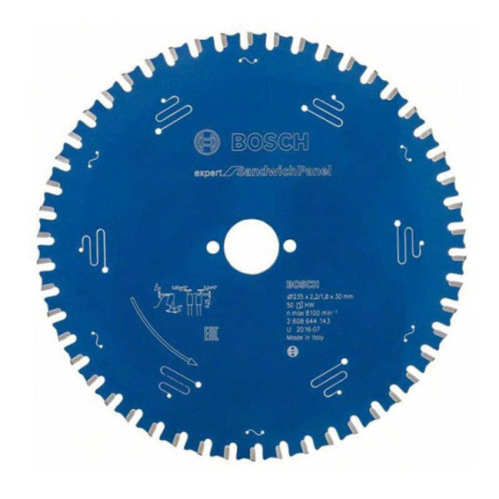 Lame de scie circulaire expert 235MM pour panneau Bosch 2608644143
