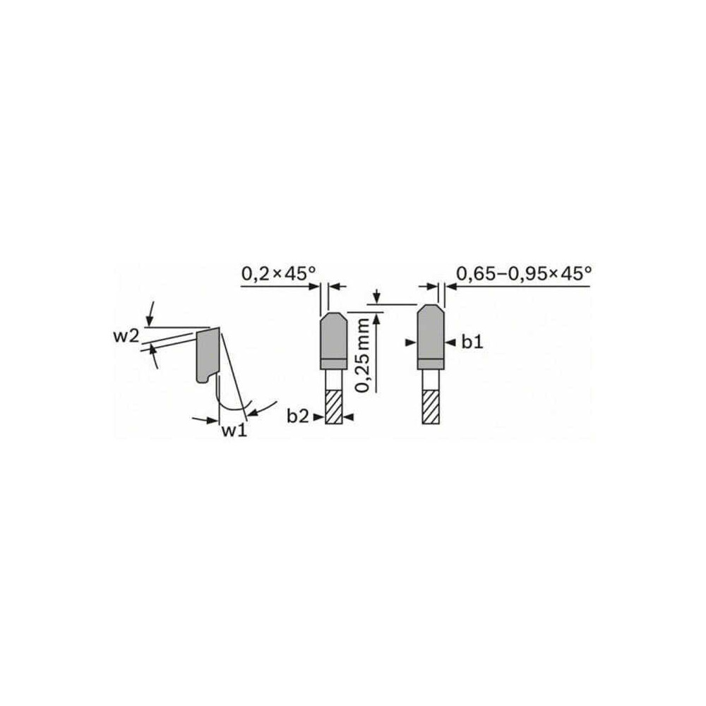 Lame de scie circulaire expert 235MM pour panneau Bosch 2608644143