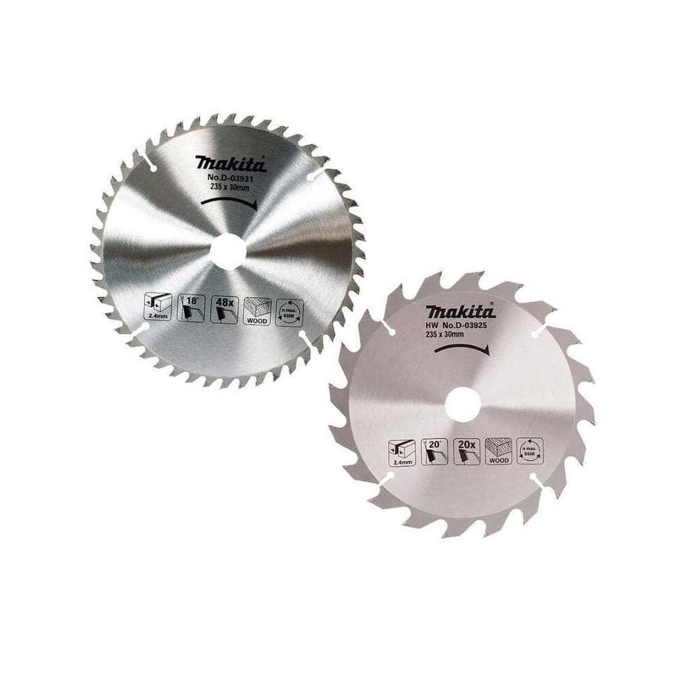 Lames carbure pour bois Makita d 20068