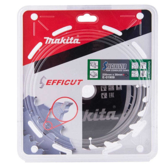 Lames carbure pour bois Makita e 01909