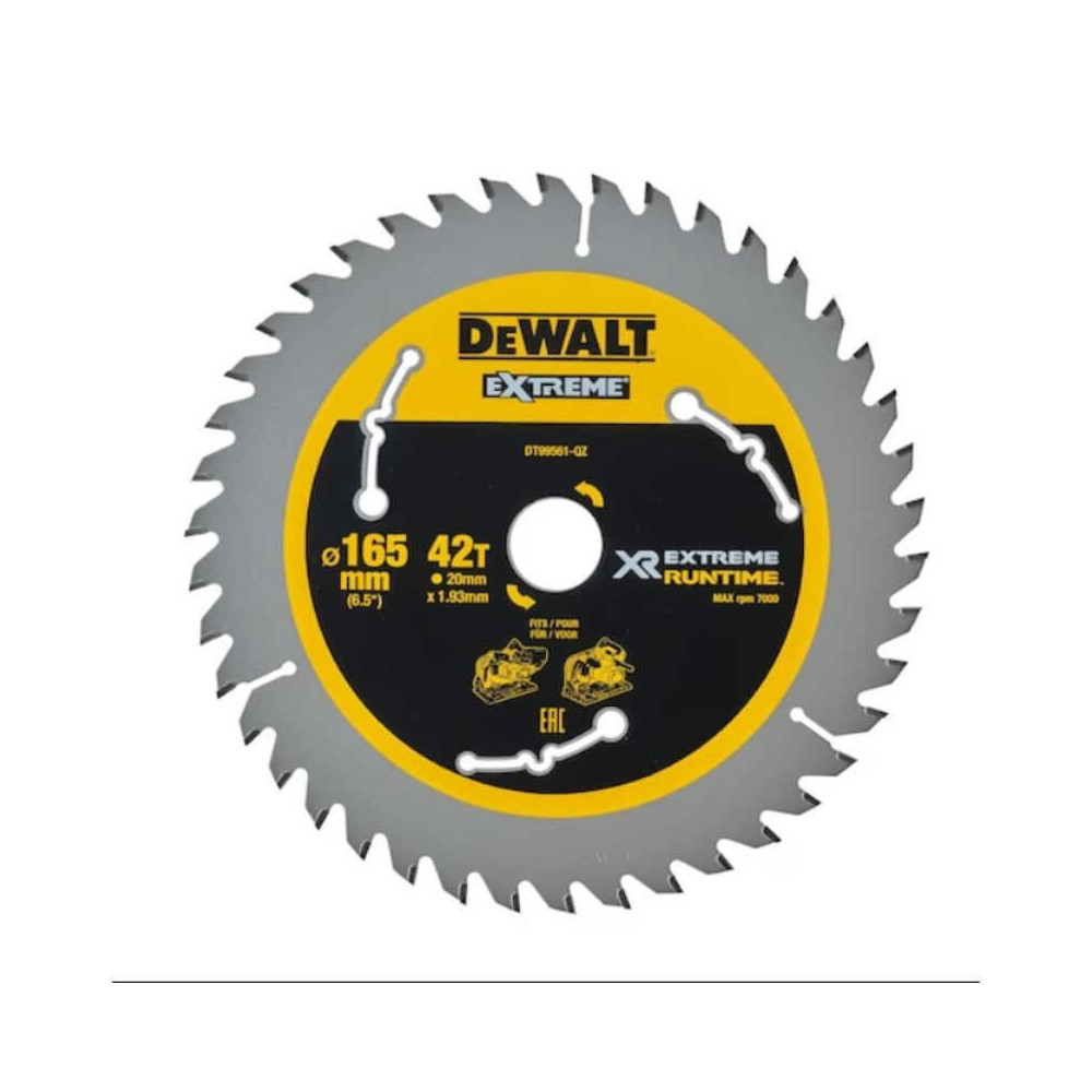 Lame de scie circulaire 24 dents Dewalt DT10624 qz