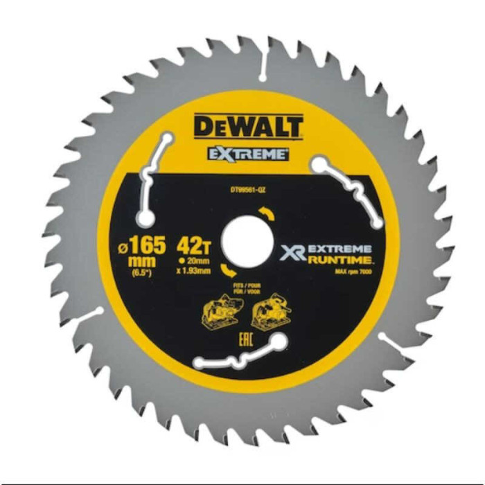 Lame de scie circulaire 24 dents Dewalt DT10624 qz