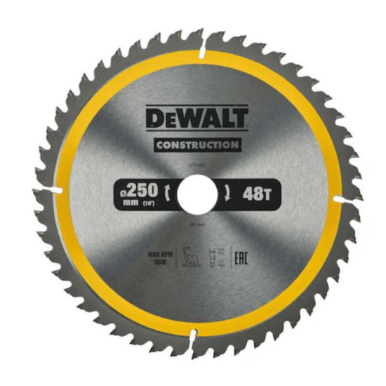 Lame de scie circulaire Dewalt DT1957 qz