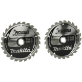 Lot de 2 lames de scie circulaire specialized efficut O165MM Makita b 62985 2